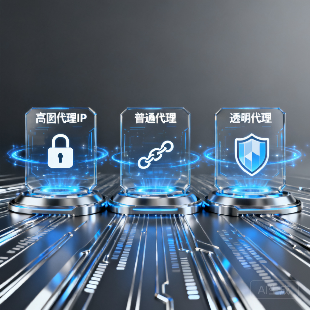高匿代理IP、普通代理、透明代理差别在哪？ 